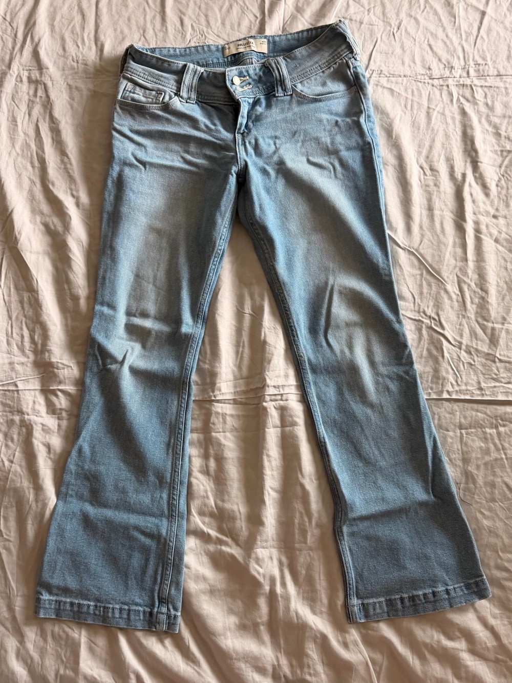 Hollister Light Wash Bootcut Jeans